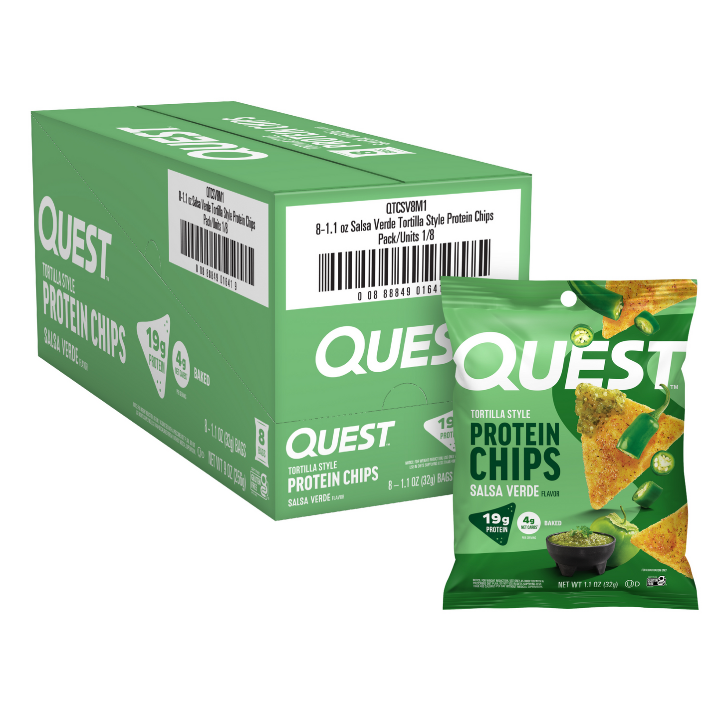 salsa-verde-tortilla-style-protein-chips-s3 110071_QN_USA_Pkg_ProteinChips_Tortilla_SV_8ctCarton_3D_Composite_Force_1.png